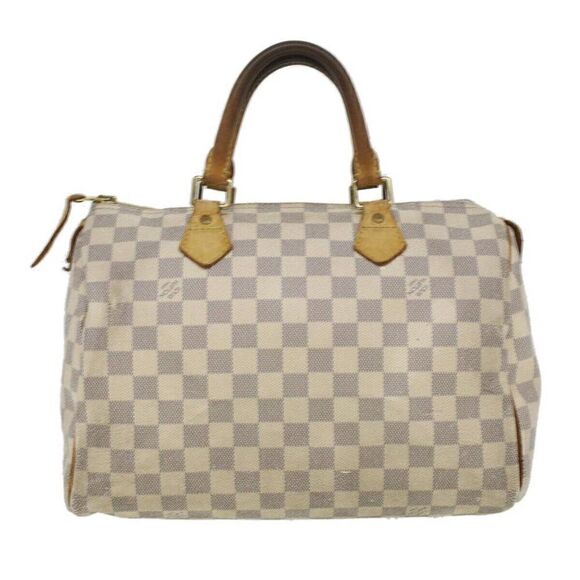 LOUIS VUITTON Damier Azur Speedy 30 Hand Bag - Picture 2 of 15